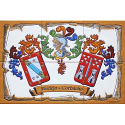 Escudo Heráldico de 30x45 cm.