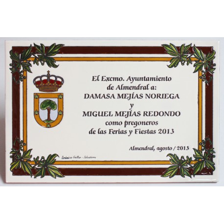 Placas conmemorativas