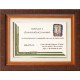 Placa Conmemorativa de 20x30cm. decorada a la cuerda seca con doble marco