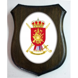 Metopa con escudo de la Academia Gral. Militar