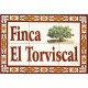 Rótulo para finca - Modelo Espronceda